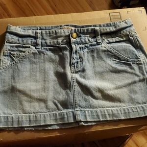 American Eagle Jean Skirt Size 8